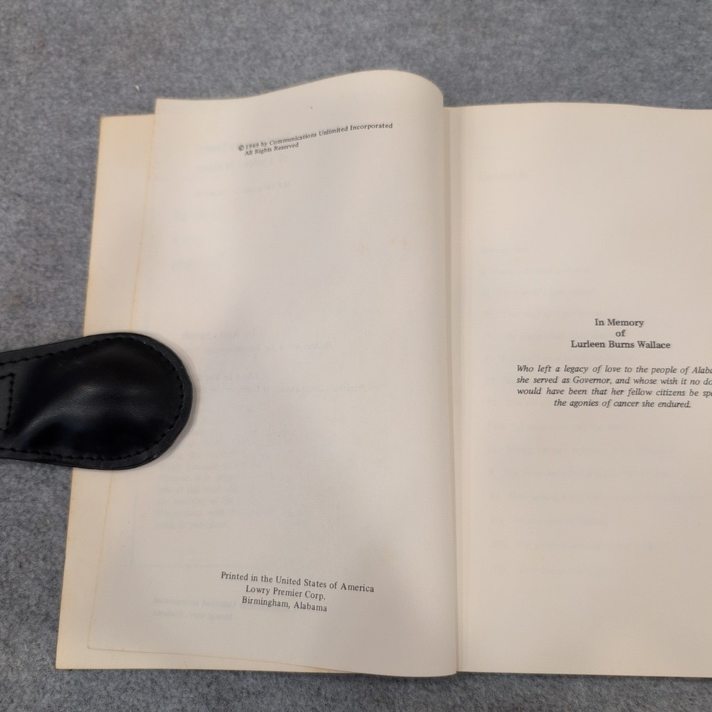 The Intimate Story of Lurleen Wallace Her Crusade of Courage by Anita Smith 1969 - Picture 3 of 5